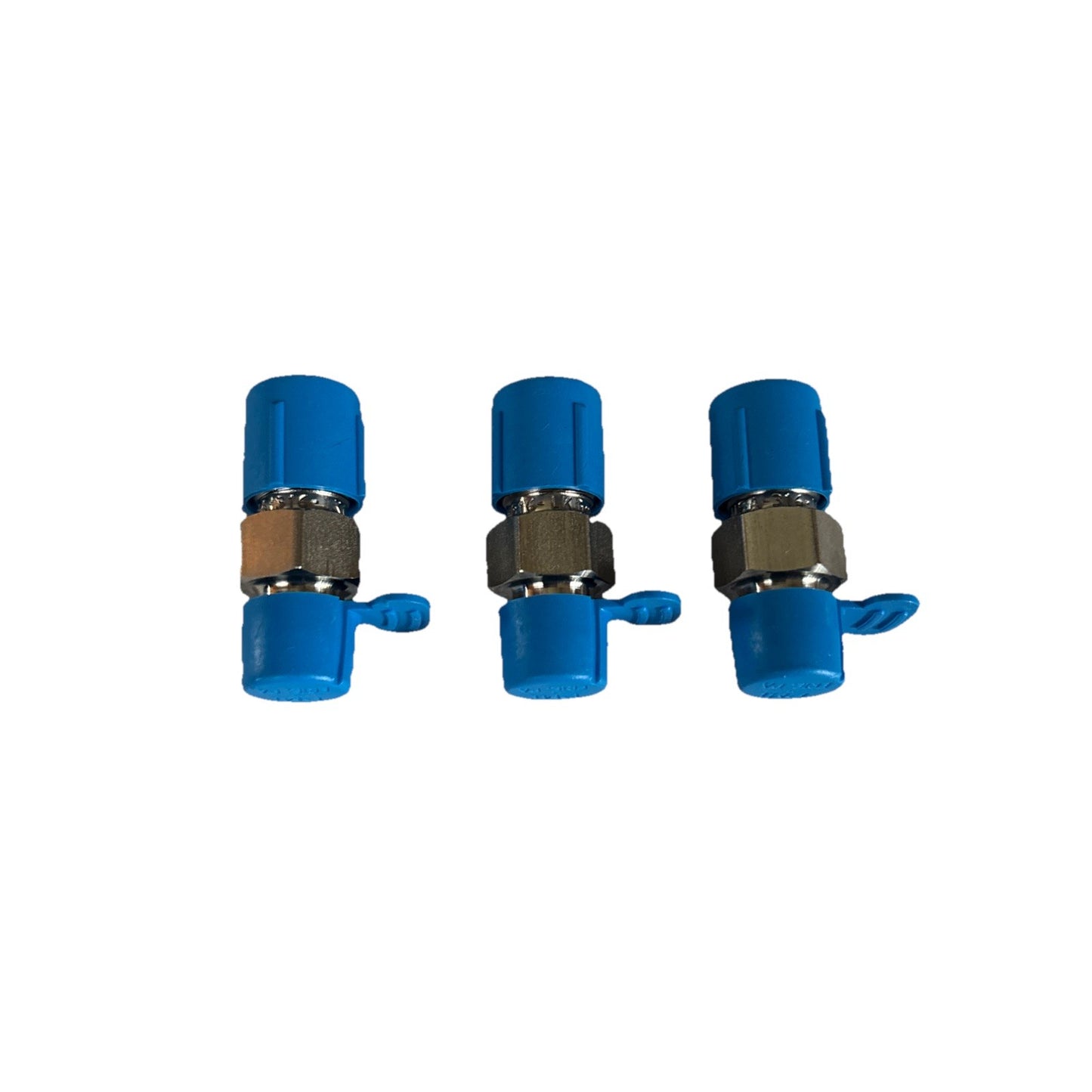 Lot of 3 SSP J6-2C 1/8 JIC Flare x 1/8 NPT 316 Stainless Straight Connector