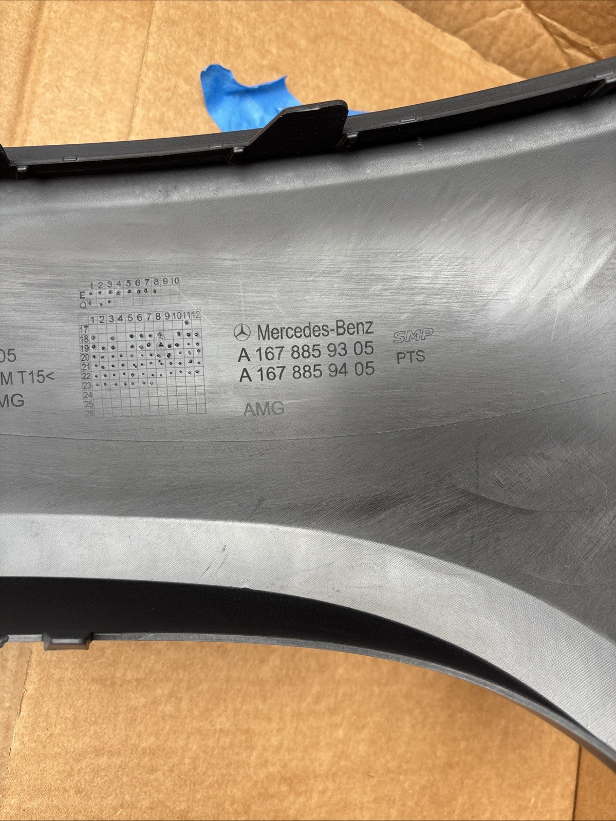 OEM Mercedes A16788594059999 Front Bumper Cover – Factory Primed New