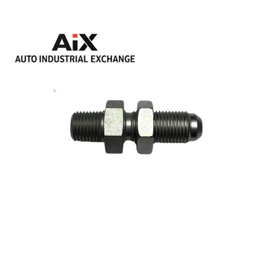 Parker 6-6 WFTX-WLN-S Bulkhead Connector 3/8 Tube x 3/8 Tube Steel Flare Fitting