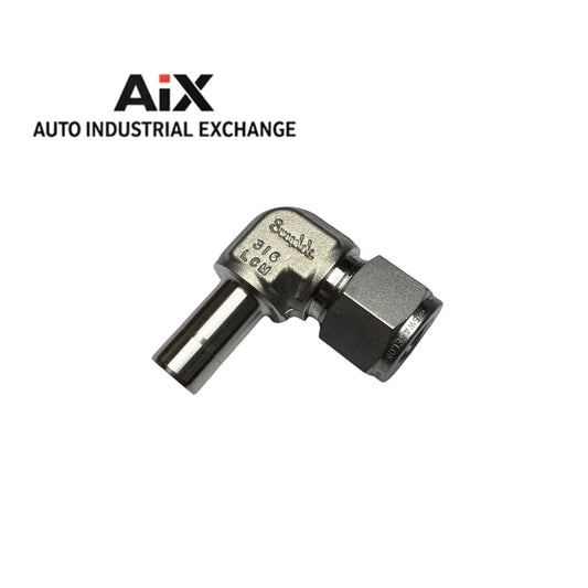 Swagelok SS-810-2R-8 1/2” Tube Adapter Elbow Fitting 316 SS Stainless Steel USA