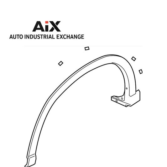 Genuine Mazda Front Left Wheel Opening Molding OEM KD53-51-W30C-8H