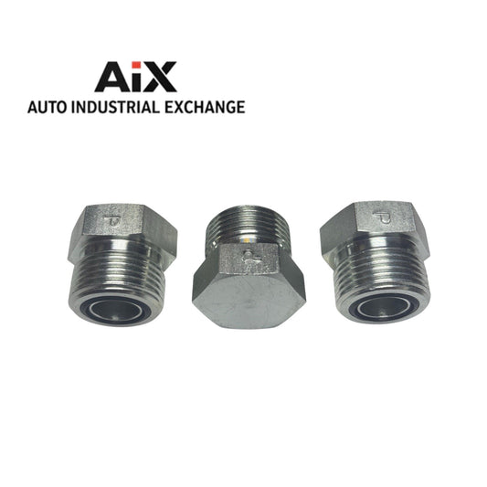 Lot of 3 Parker 10 PNLO-S Seal-Lok ORFS Plug 5/8” Steel Face Seal Hydraulic