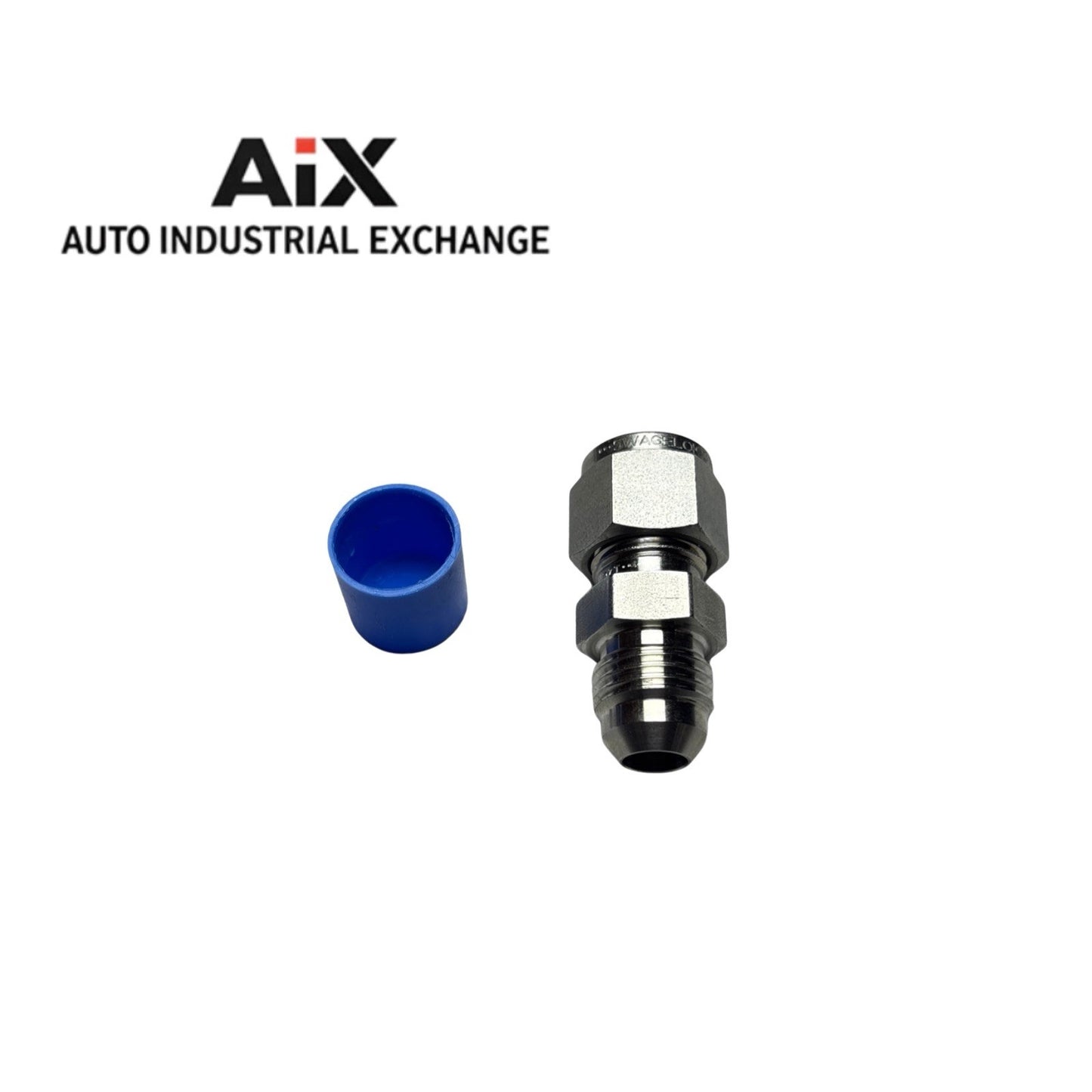 Swagelok SS-600-6-6AN Union 3/8” Tube OD x 3/8” AN Flare Stainless Steel