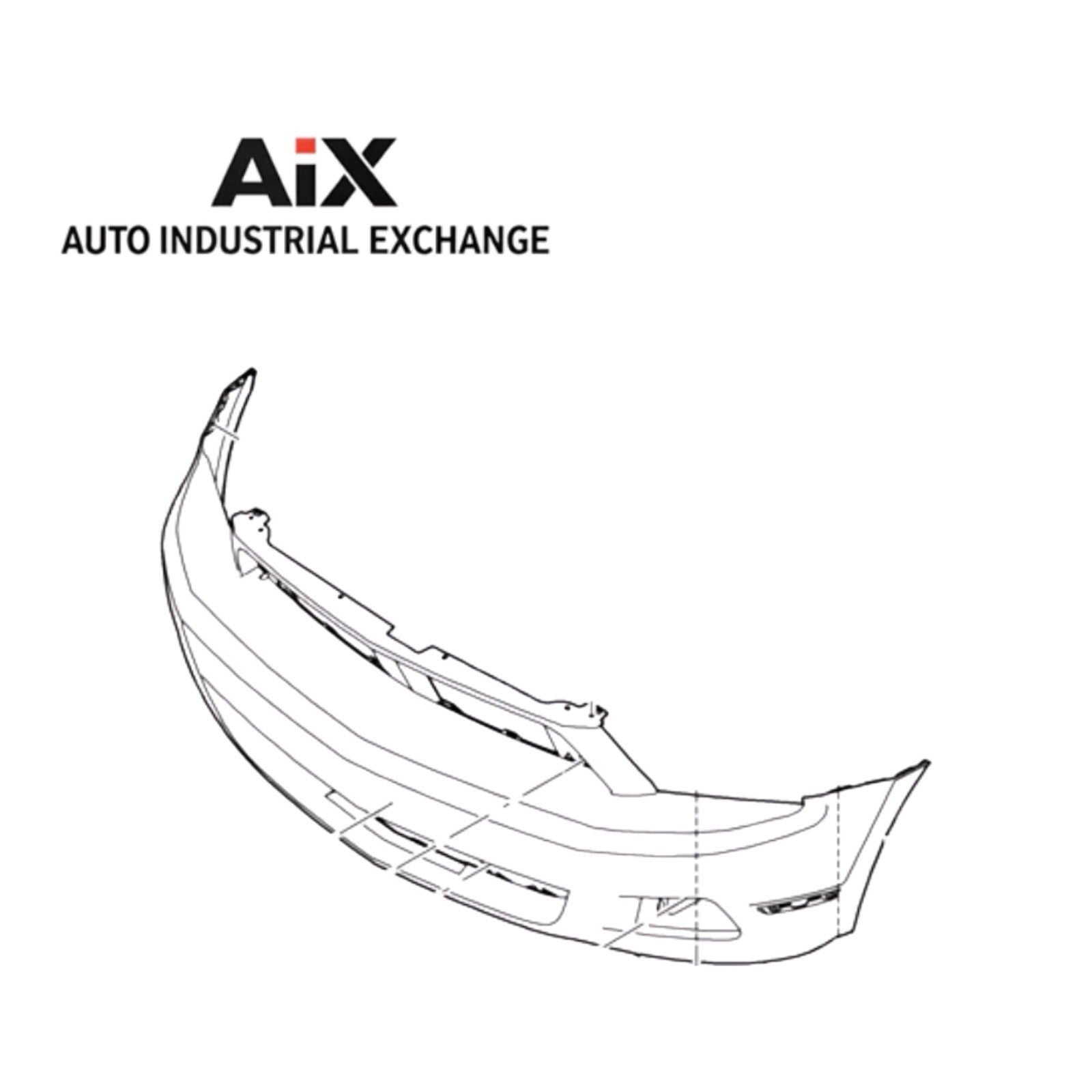 Genuine Ford OE Bumper Asy - Front AR3Z-17D957-AACP