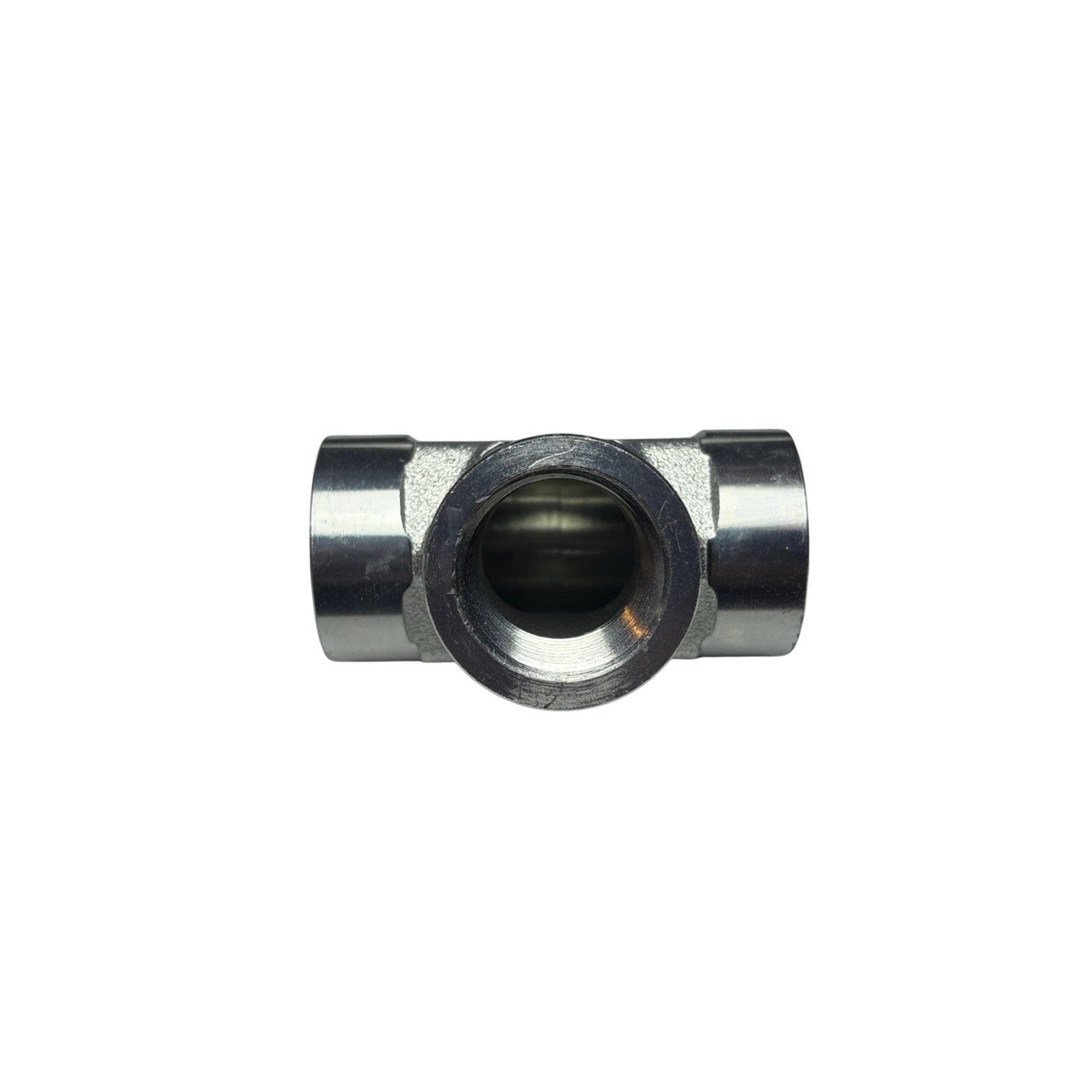 Lot of 3 Parker 3/4 MMO-S Tee Fittings NPTF Female Pipe Steel