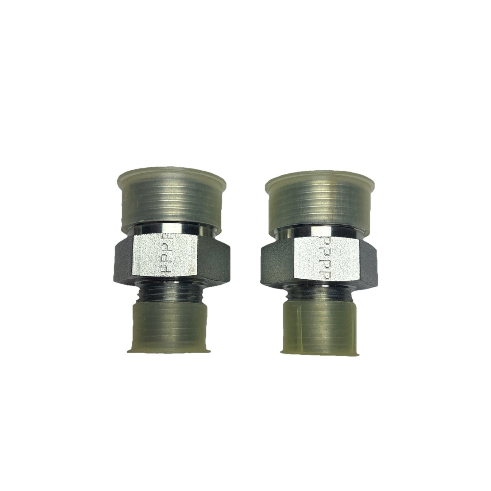 Lot of 2 Parker 12-8 FLO-S ORFS to NPTF Male Pipe Connector 3/4” x 1/2” Steel