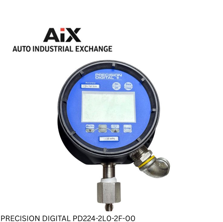 Precision Digital PD224-2L0-2F-00 8 Channel Manual Control Unit Pressure Gauge