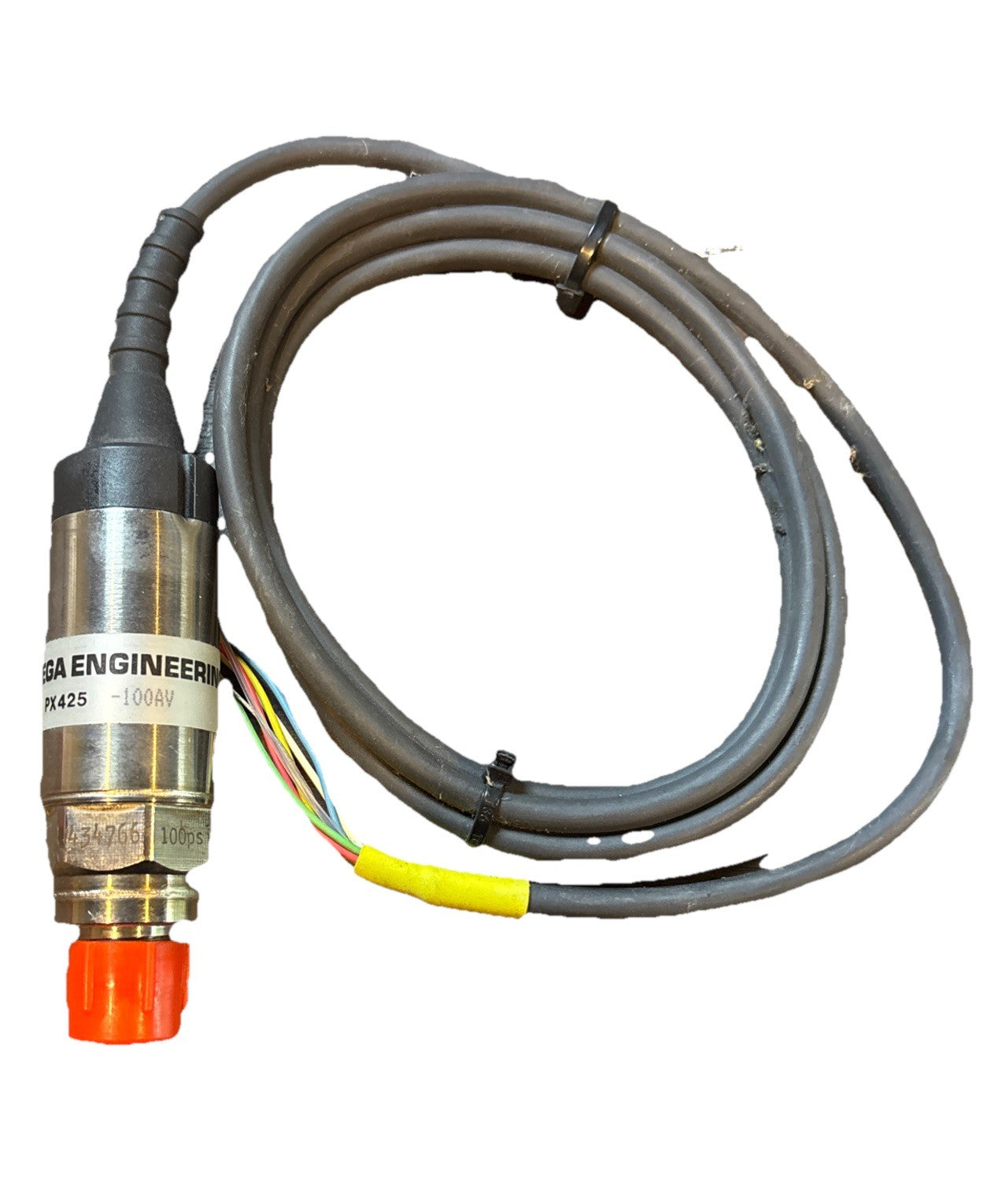 NEW Omega Engineering PX425-100AV 0-100PSI, Pressure Transducer Transmitter