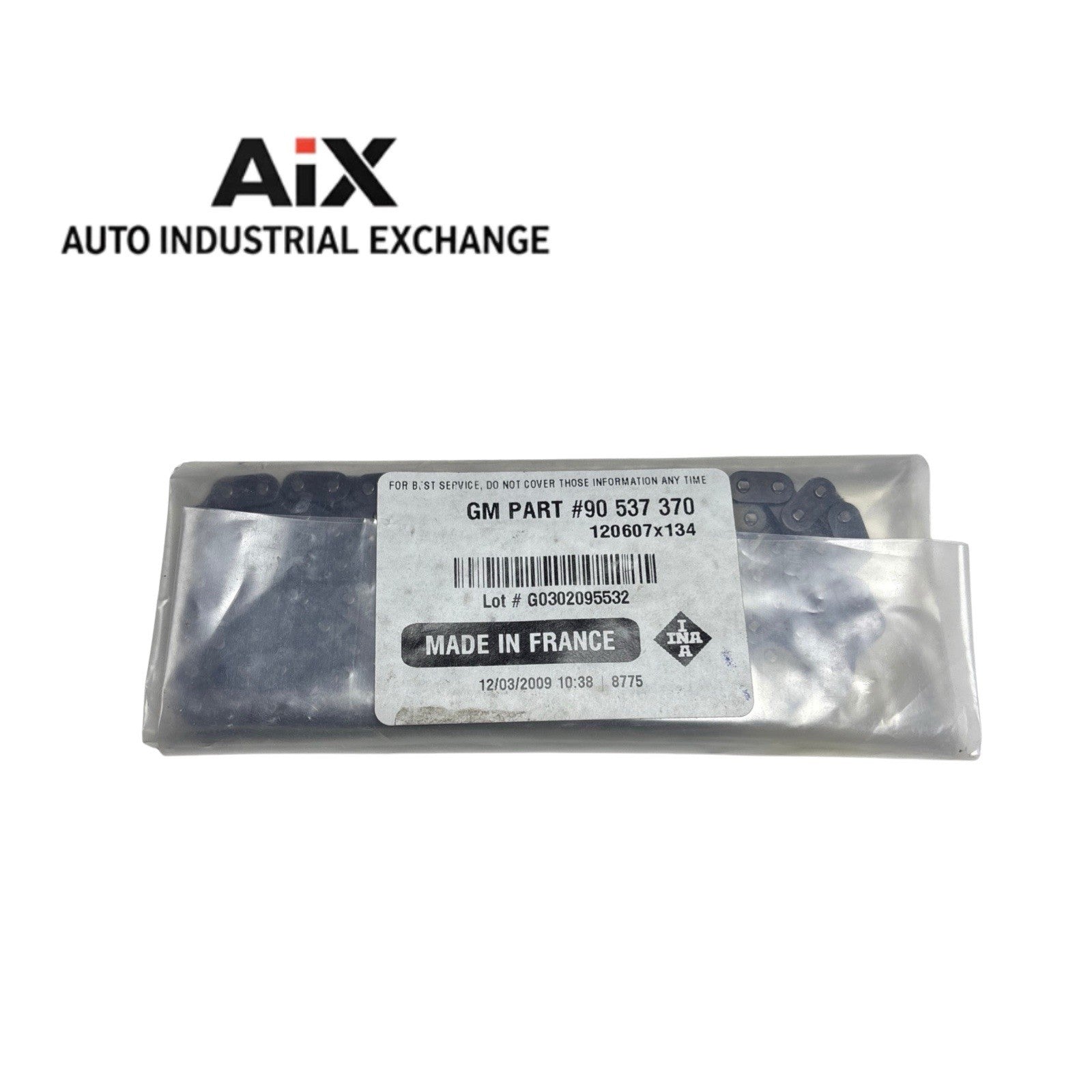 GM 90537370 Timing Chain Water Pump & Balance Shaft OEM INA