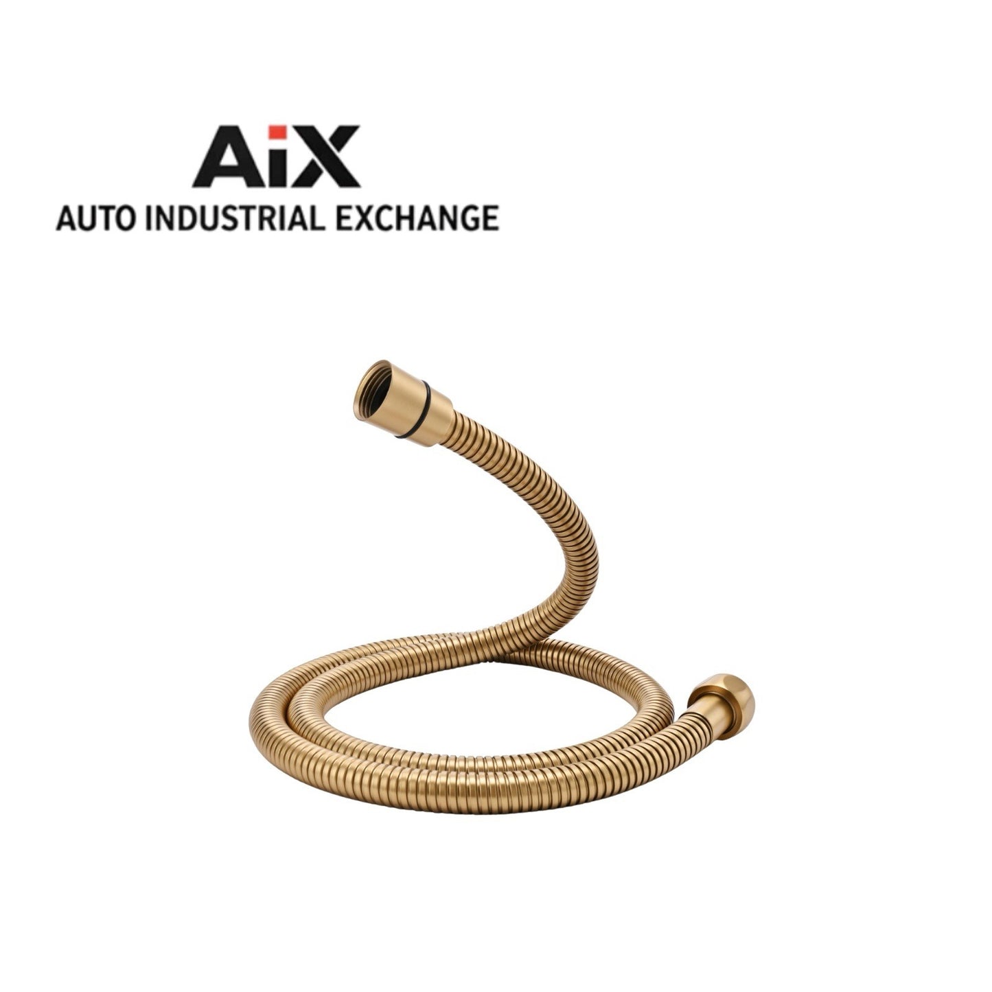 JASYA 39 Inch High Pressure Gold Bidet Hose 304 Stainless Steel Shower Hose