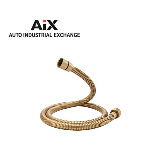 JASYA 39 Inch High Pressure Gold Bidet Hose 304 Stainless Steel Shower Hose