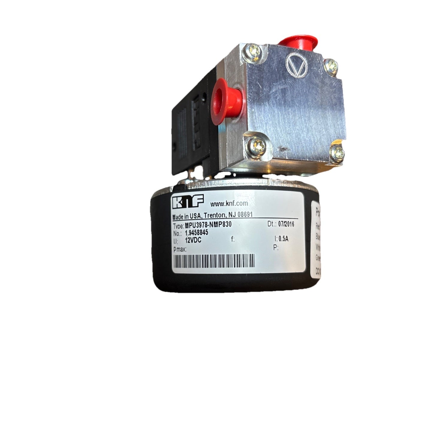 New KNF Neuberger NMP830KNDC-B Micro Diaphragm Pump 12V DC Vacuum Pressure