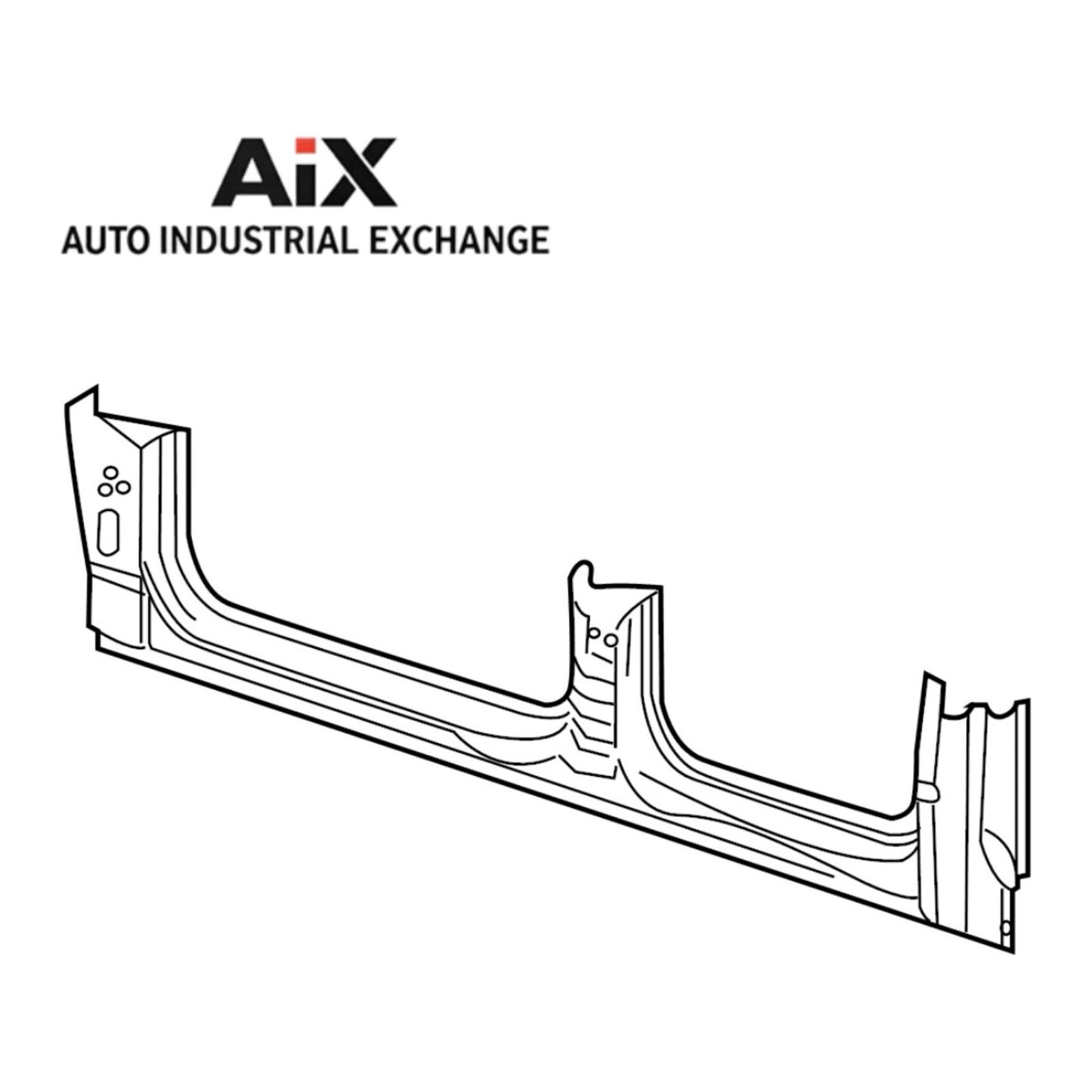 Ford EL3Z-16211A81A Outer Rocker Panel Frame OEM for F-150 Crew Cab