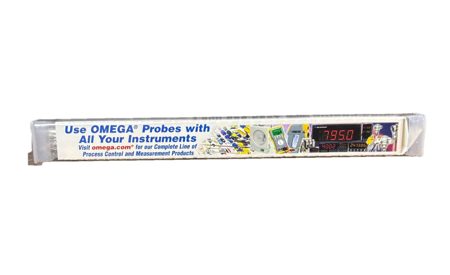 Omega KMQSS040G6 Type K Thermocouple Probe 6in x 040in Mini Plug USA Made