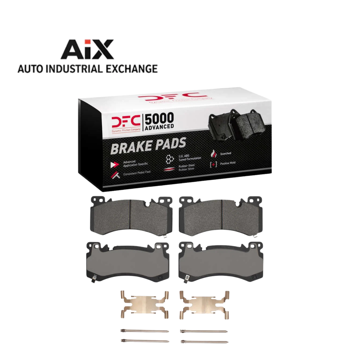 DFC 1551-2407-01 Low Metallic Brake Pads Kit Chevrolet Silverado 1500 2023-2024