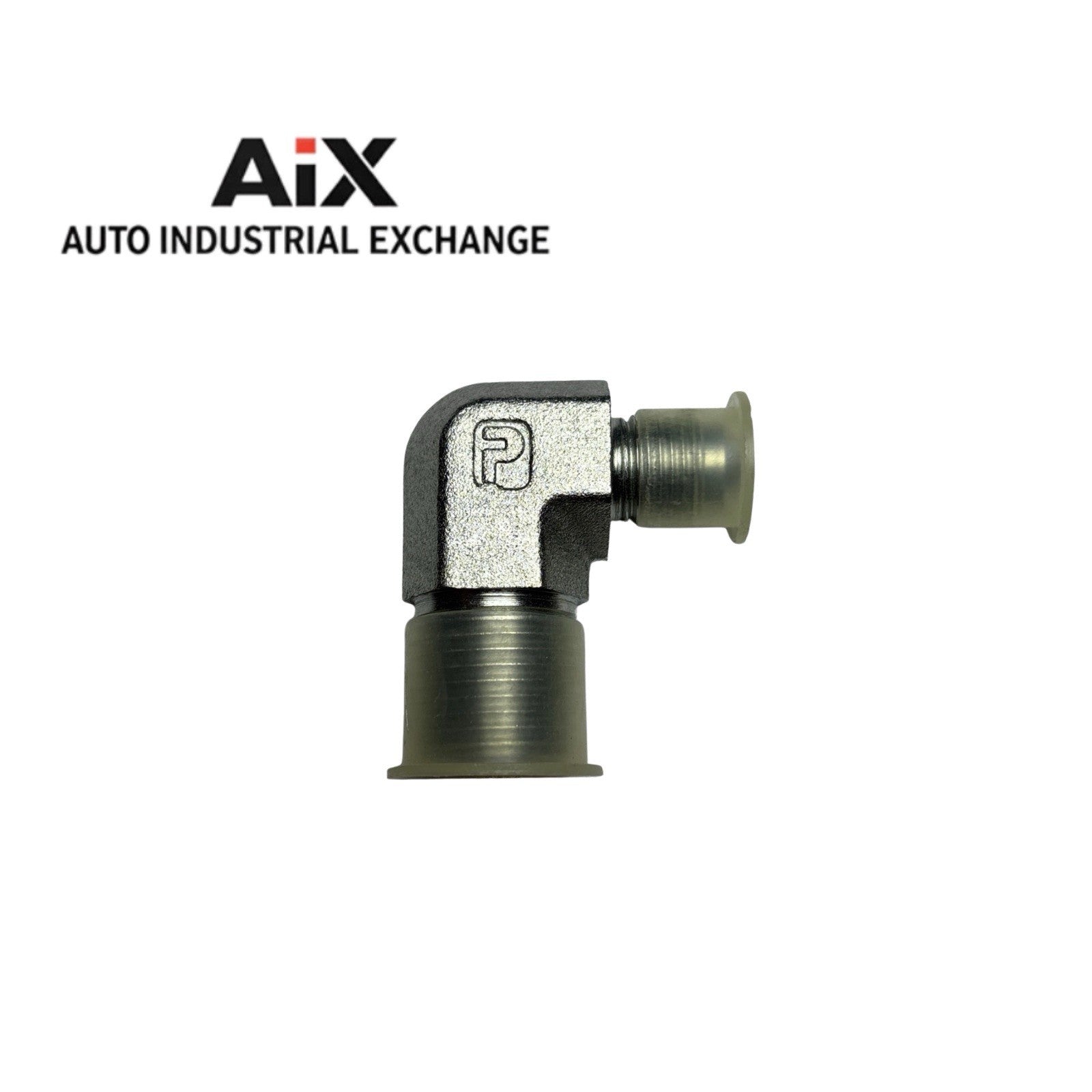 Lot of 3 Parker 6-8 CTX-S JIC 3/8 x 1/2” NPT 90° Elbow Triple-Lok Steel Fittings