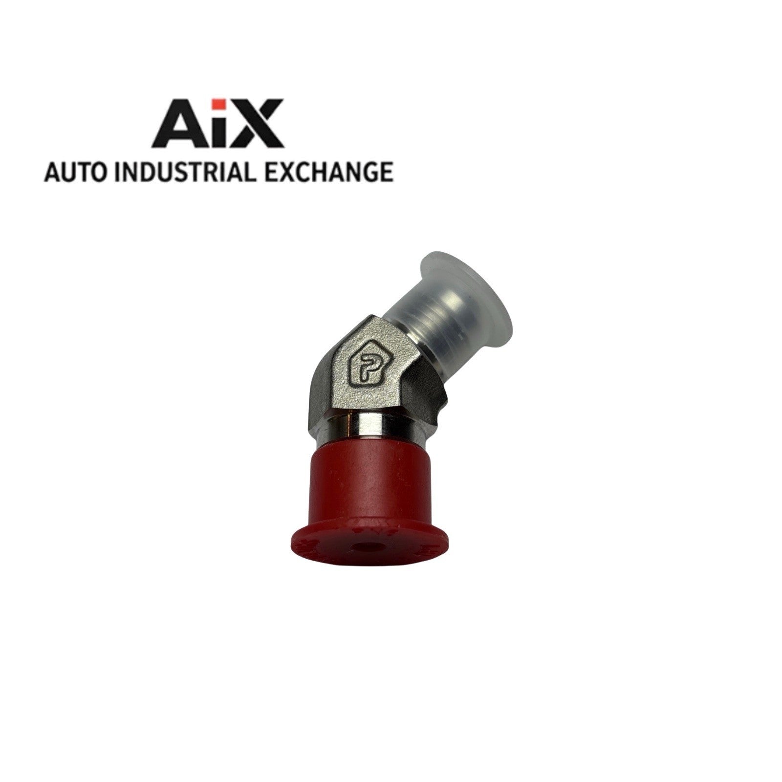 Lot of 3 Parker 6-6 VTX-SS 45° JIC Elbow Fittings 3/8 Flare x 3/8 NPT SS