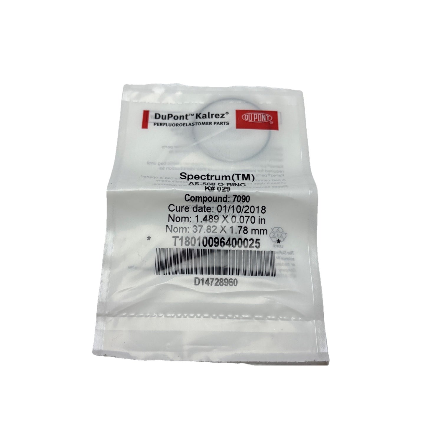 Equilibar RBK-H3P1SN Replacement Kit SS316L/FFKM w/ DuPont Kalrez O-Rings