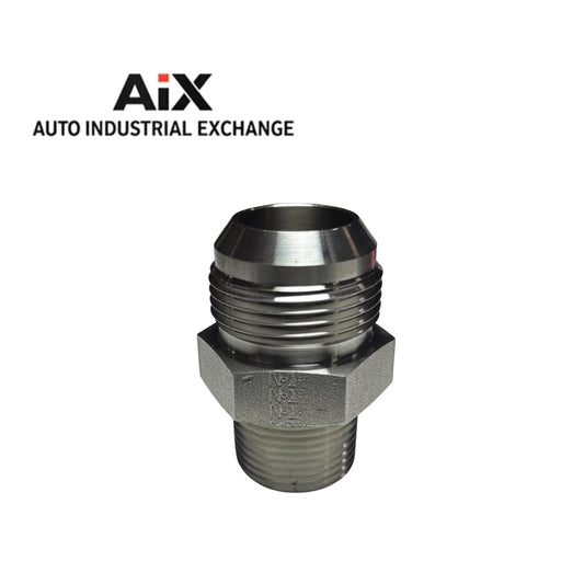 Eaton HPF Adapter 3/4” NPT Male x -16 AN JIC 37° Flare | Stainless | New