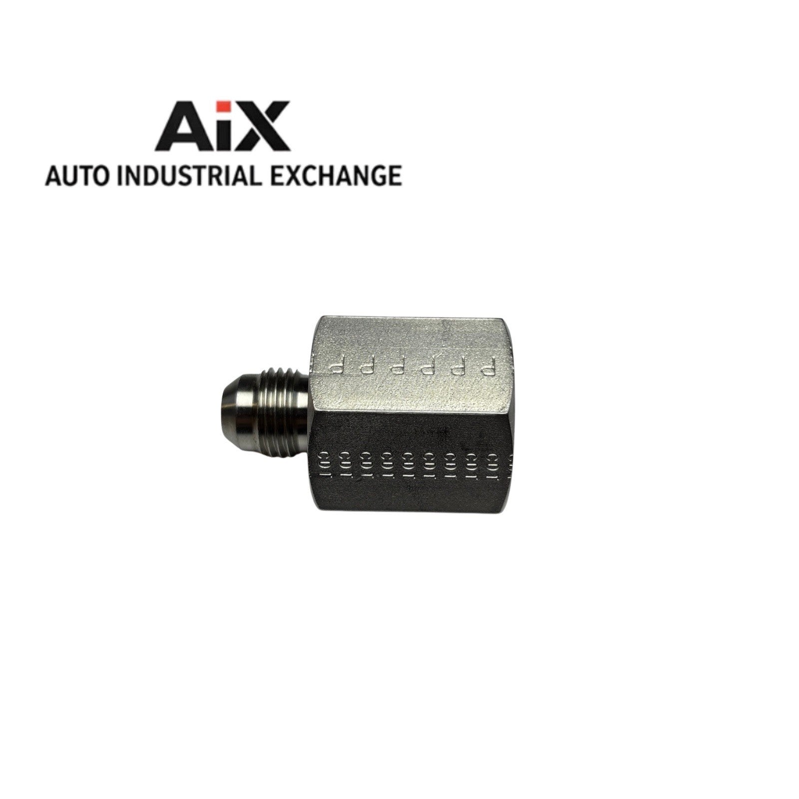 Lot of 2 Parker 6-8 GTX-SS 3/8” Flare x 1/2” NPT Female Adapter Fitting SS