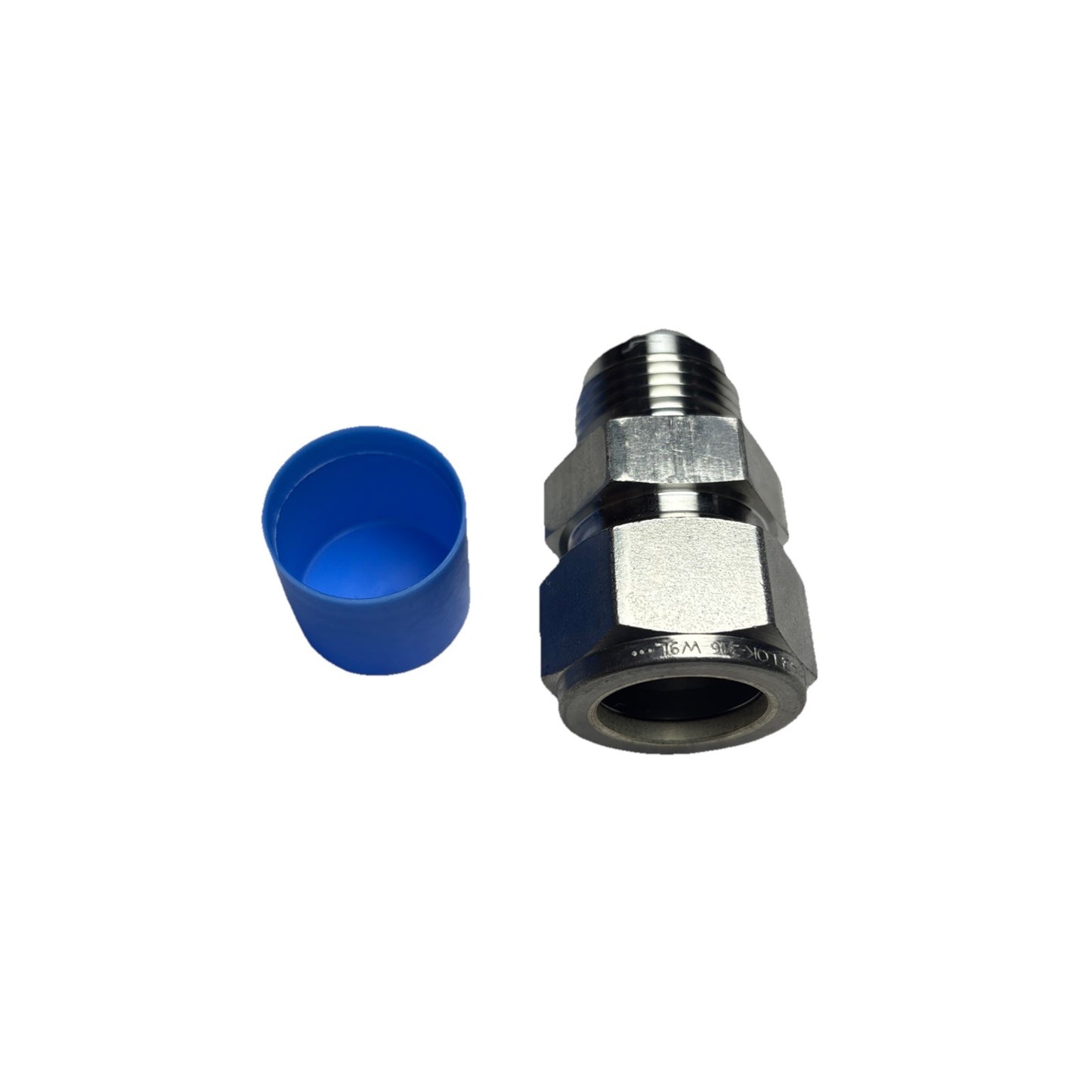 Swagelok Custom 3/4 Tube × -10 AN Male Adapter 37° Flare Stainless Fitting