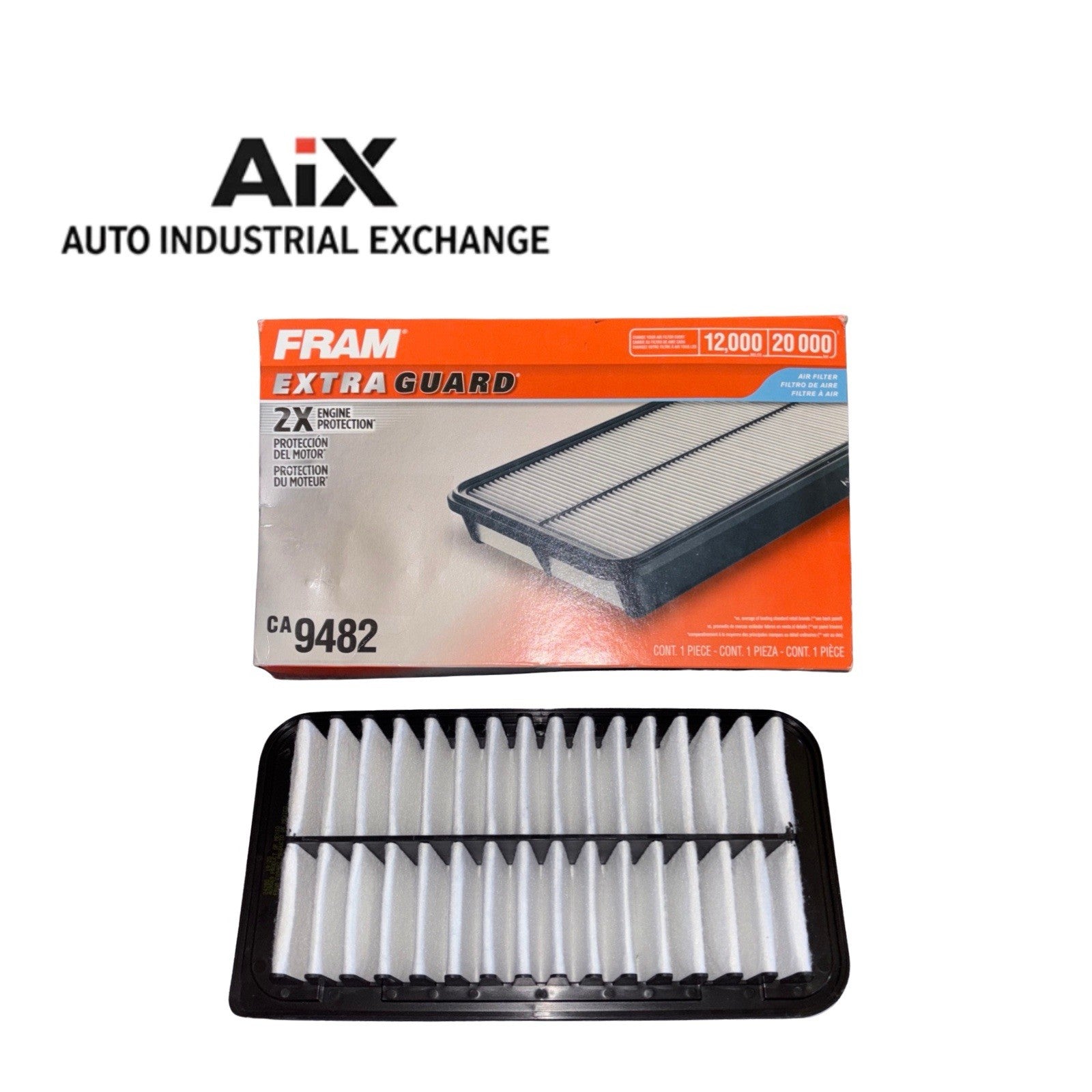 FRAM Extra Guard CA9482 Engine Air Filter for Select Toyota, Scion & Pontiac