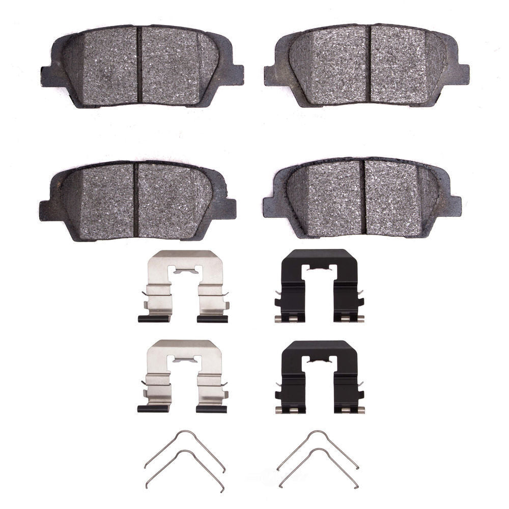 DFC 1551-1816-03 Ceramic Brake Pads Kit Fits Hyundai Santa Fe XL 2013-2019