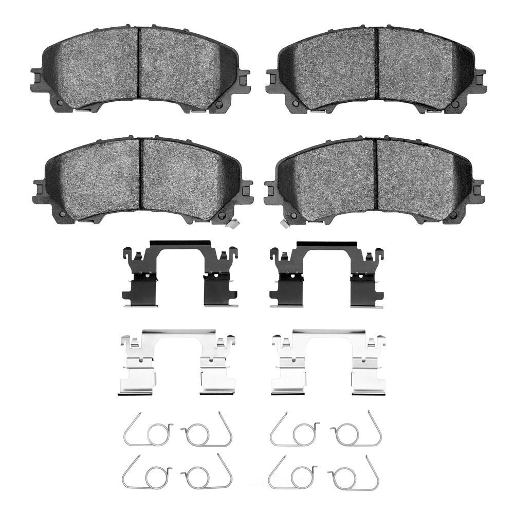DFC 1551-1736-01 Front Ceramic Disc Brake Pads Kit Fits Nissan Rogue 2014-2019