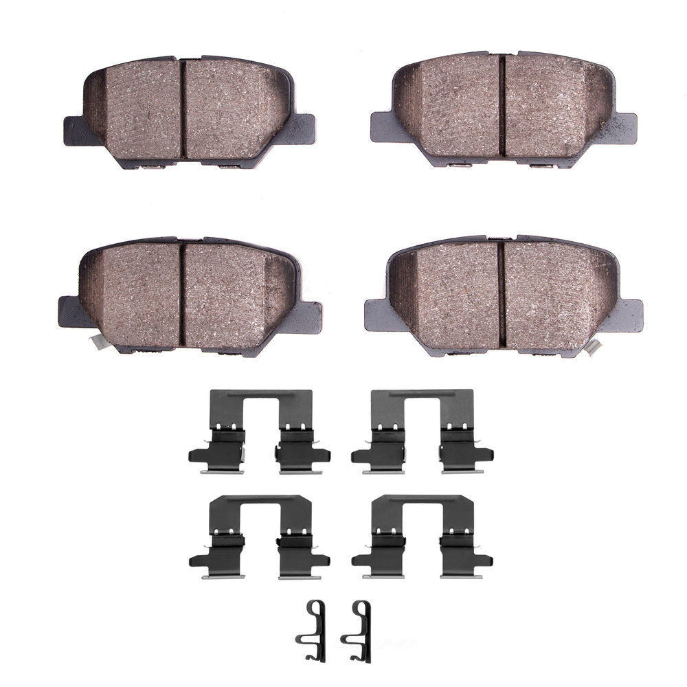 DFC 1551-1679-01 Rear Ceramic Disc Brake Pads Kit Fits Mitsubishi RVR 2013-2016