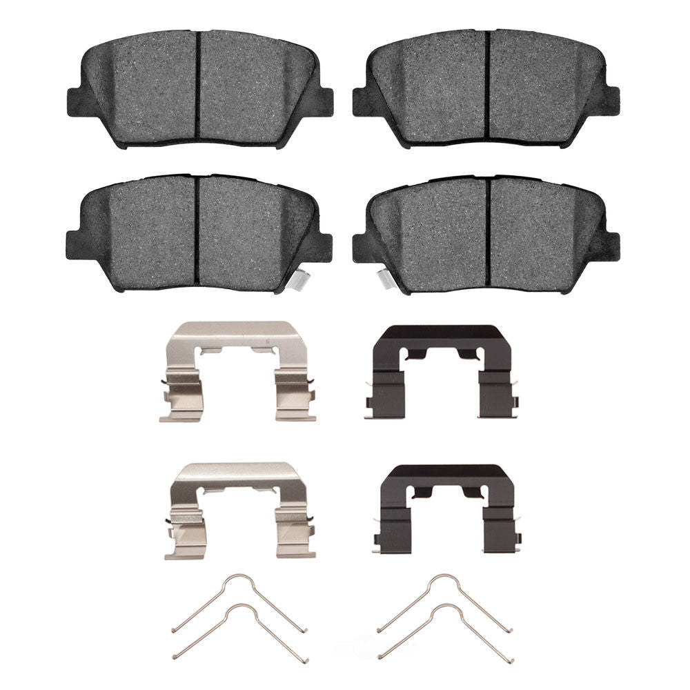 DFC 1551-1815-01 Ceramic Brake Pads Kit Fits Hyundai Santa Fe Sport 2013-2018