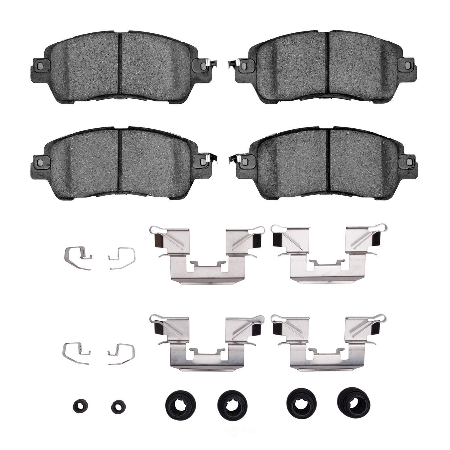 DFC 1551-1852-01 Ceramic  Brake Pads Kit Fits Toyota Yaris iA 2017-2018