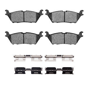 DFC 1551-1790-01 Ceramic Disc Brake Pad Kit Fits Lincoln Navigator 2018-2021