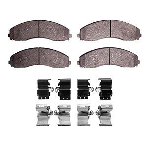 DFC 1551-2018-01 Semi-Metallic Brake Pads Kit Fits Ford F-600 Super Duty 20-24