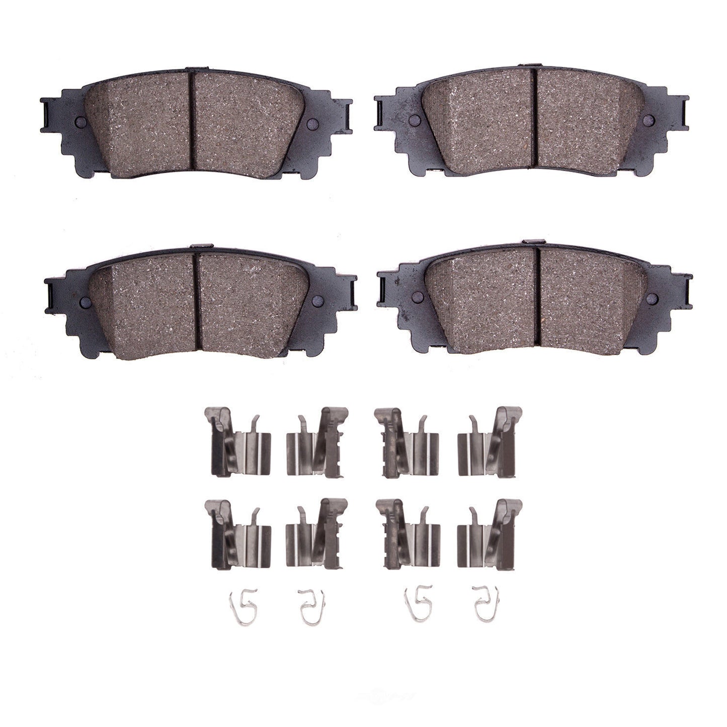 DFC 1551-1805-01 Ceramic Rear Brake Pads Kit Fits Lexus NX200t 2015-2017