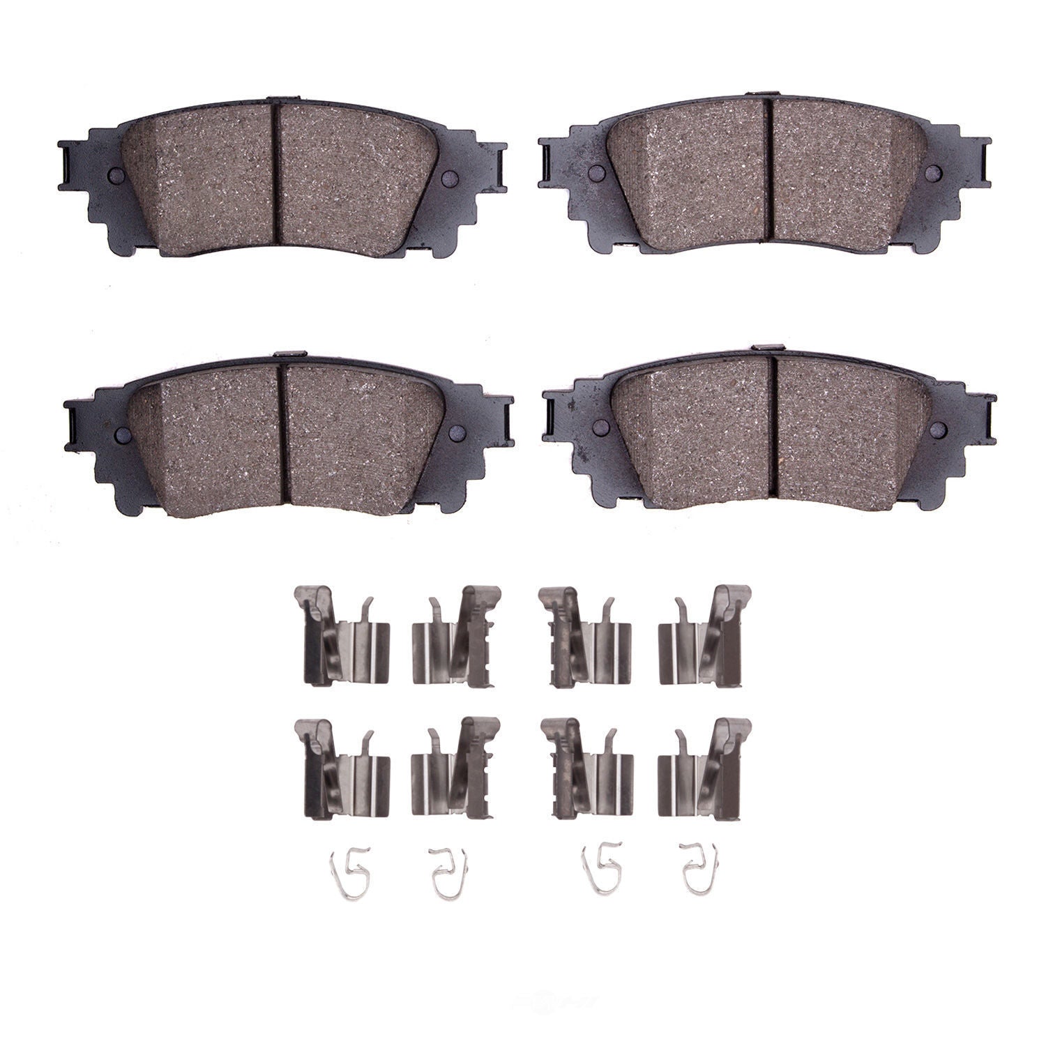 DFC 1551-1805-01 Ceramic Rear Brake Pads Kit Fits Lexus NX200t 2015-2017