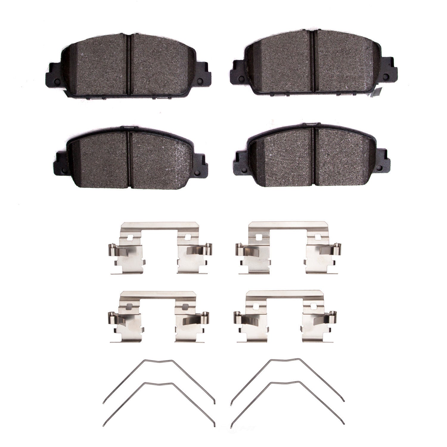 Dynamic Friction Company 1551-1654-01 Brake Pads Kit Fits Honda Accord 2014-2017